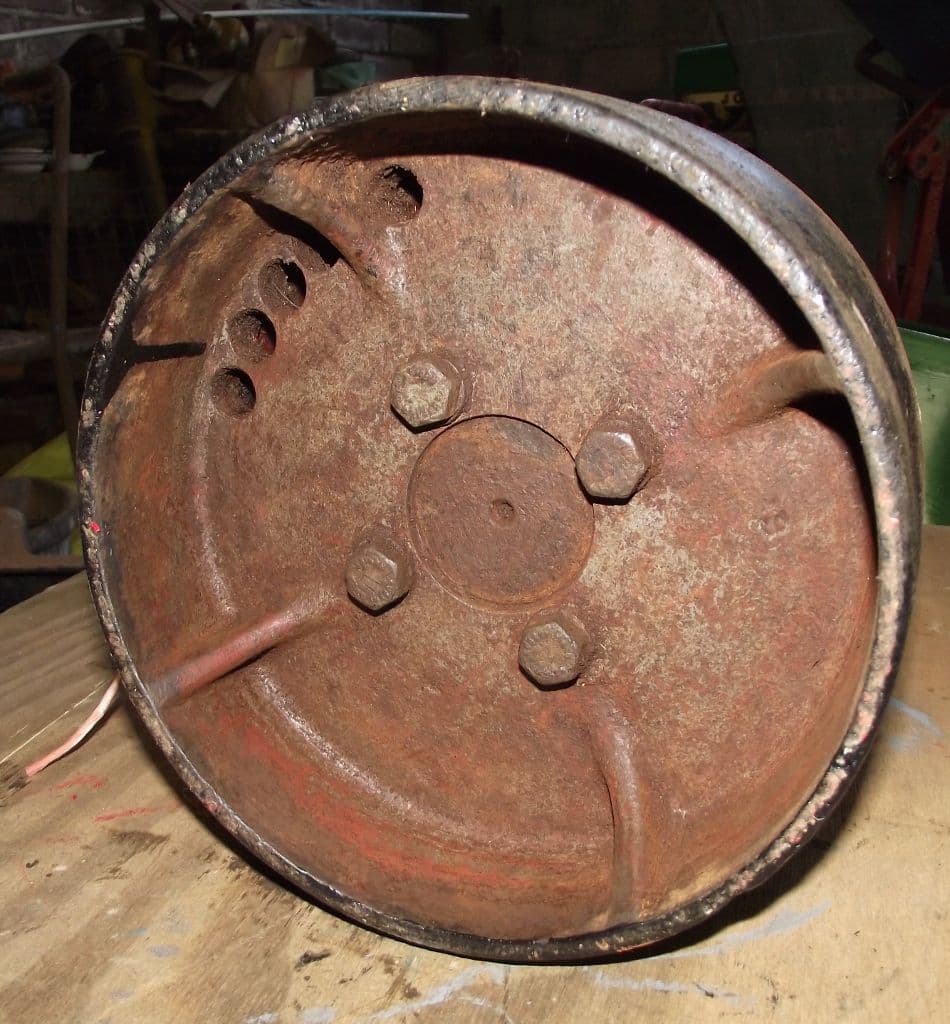 A Rare PTO Flat Belt Pulley Tractor