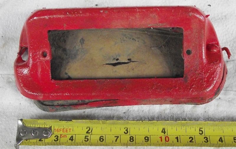 Massey Ferguson Tractor Rear Reflector Housing or Number Plate Light