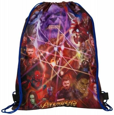 Childrens Charactor Avenger Infinity War school bag shoe bag