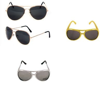 ELVIS SUNGLASSES ELVIS PRESLEY NOVELTY MENS SUNGLASSES