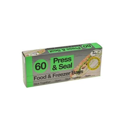 Food bags Press & Seal Food And Freezer Bags Size Food Bags 20.5CM X 17CM