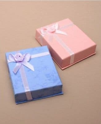 gift box for necklace earrings or brooch  beautiful presentation box
