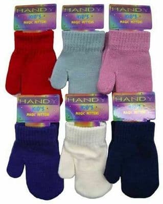 KIDS MITTENS BABY GIRLS BOYS CHILDRENS WINTER MAGIC MITTENS GLOVES