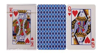 PLAYING CARDS PLASTIC COATED PLAYING CARDS