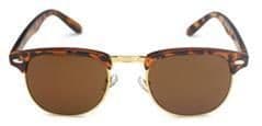 Retro tortoiseshell Brown Lens Sunglasses Mens Womens Ladies Sunglasses