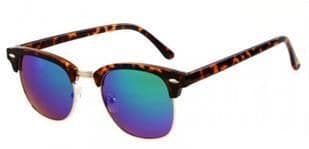 Retro turtoiseshell Blue Lens Sunglasses Mens Womens Ladies Sunglasses