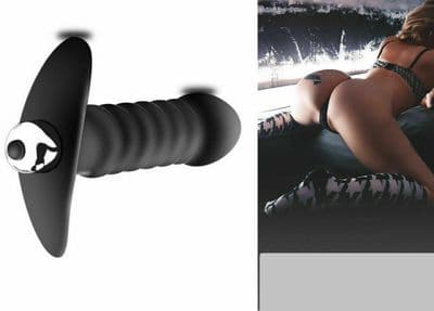 Vibrating Butt Plug Beads Vibrating G-Spot Massager Dildo Sex Toys Vibrator