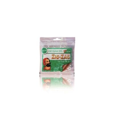 Zig Zag Slim Menthol Filter Tips 250 Bag Smoking Tips