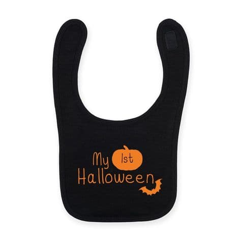 My First Halloween Bib