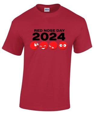 Personalisd Red Nose Day 2024 T Shirt