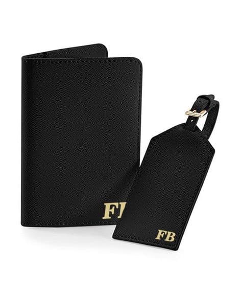 Personalised Boutique Passport holder and luggage tag