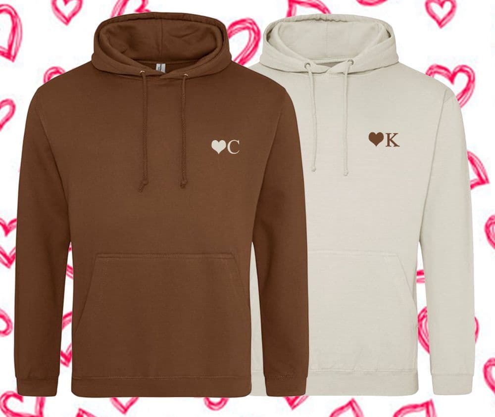 Personalised initial hoodie Clearance