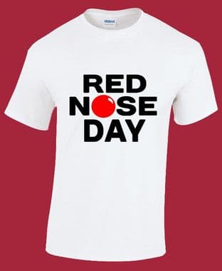 Personalised Red Nose Day T Shirt