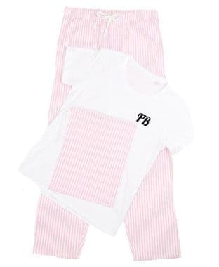 Personalised stripe Pyjamas
