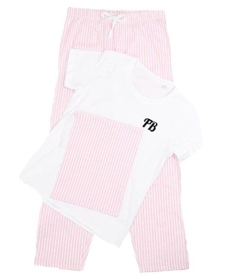Personalised stripe Pyjamas