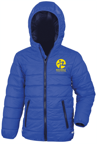 Rochdale Tri Club Junior soft padded jacket
