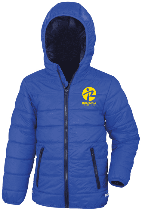 Rochdale Tri Club Junior soft padded jacket