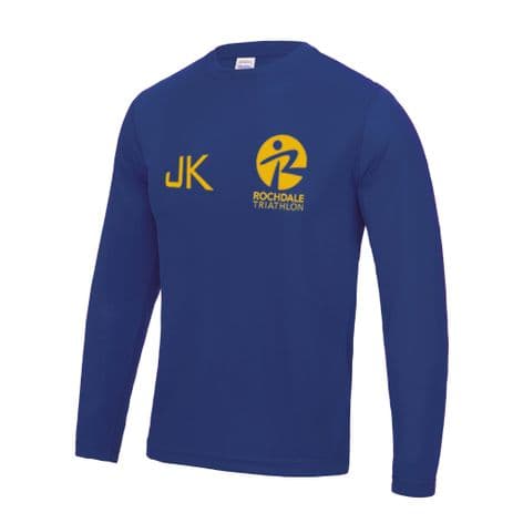 Rochdale Tri Club Long Sleeve Cool Tshirt
