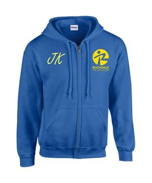 Rochdale Tri Heavy Blend™ full zip hooded sweatshirt
