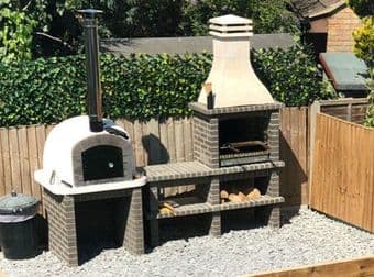 BBQ and oven deal in grey