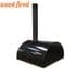 Black tripple insulated commercial rated portable wood fired pizza oven
