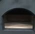 Black tripple insulated commercial rated portable wood fired pizza oven