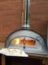 Neapolitan  classico pro commercial wood fired pizza oven  with stainless steel chimney