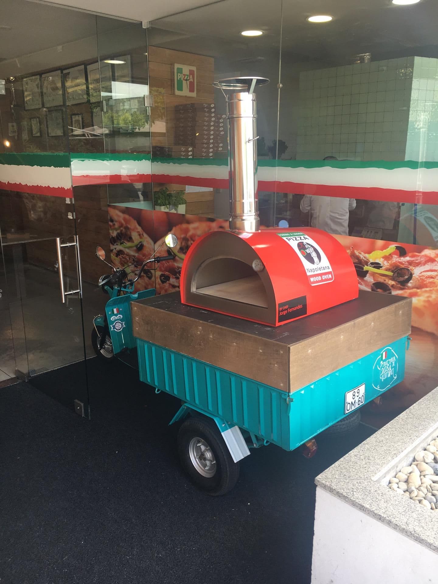 Neapolitan classico pro commercial wood fired pizza oven with stainless