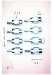 WH... Bronco Wheel Spacers, M10 x 1.25