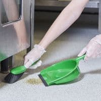 Professional Dustpan & Brush Set Soft Bristles