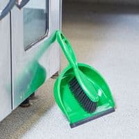 Professional Dustpan & Brush Set Soft Bristles