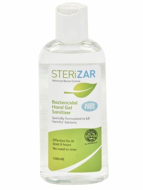 STERiZAR 100ml Gel Flip Top Hand Sanitiser