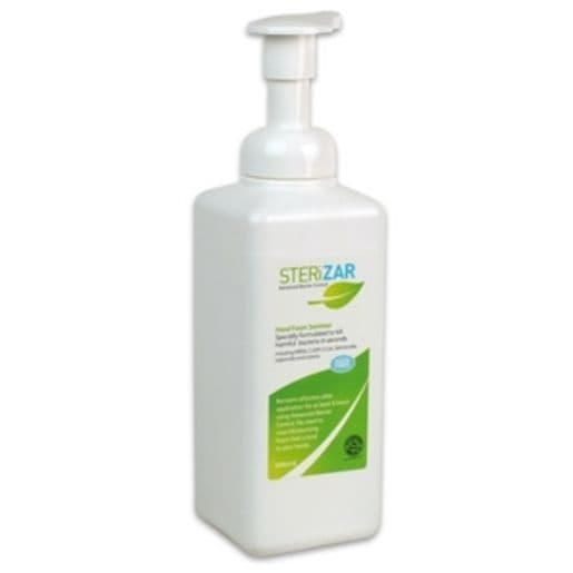 STERiZAR 600ml Foam Hand Sanitiser