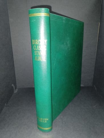 A - 007 Barclay Classic Stamp Album Green