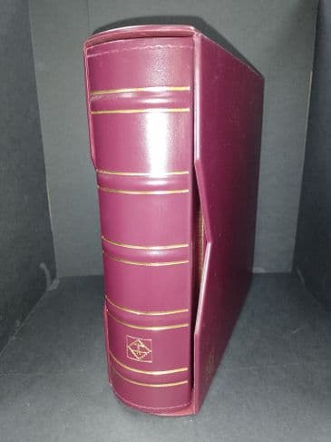 A - 009 Burgundy Lighthouse First Day Covers Album