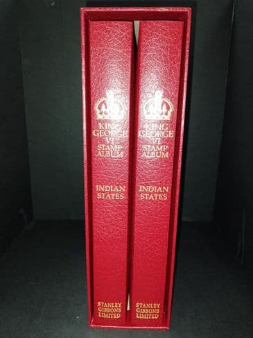 A - 013 King Georve VI Indian States Albums