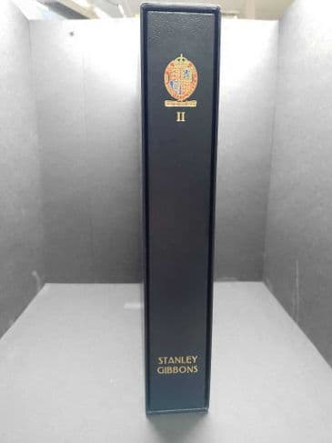 A - 016 Stanley Gibbons peg-fitting Album with leaves (1971-1989) Volume II