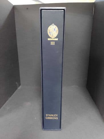 A - 017 Stanley Gibbons peg-fitting album with leaves (1990-1999)