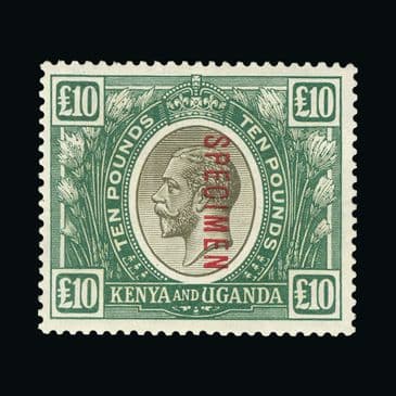 Lot 11030 : Kenya Uganda and Tanganyika