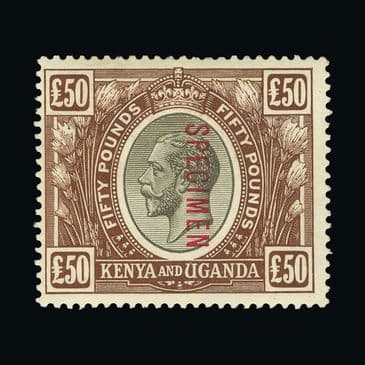 Lot 11032 : Kenya Uganda and Tanganyika