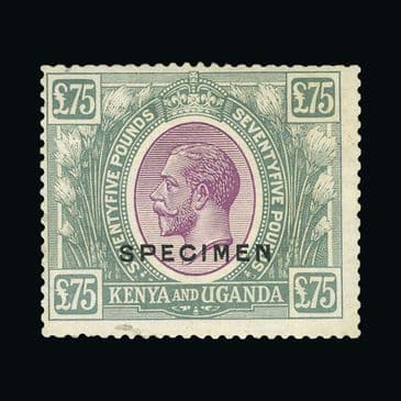 Lot 11033 : Kenya Uganda and Tanganyika