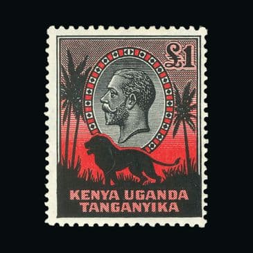 Lot 11052 : Kenya Uganda and Tanganyika