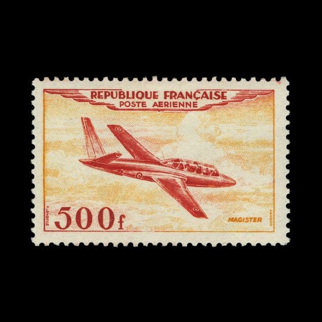 TUT4606 - France - AIR: Fouga CM-170 Magister 500f. O.G. LH