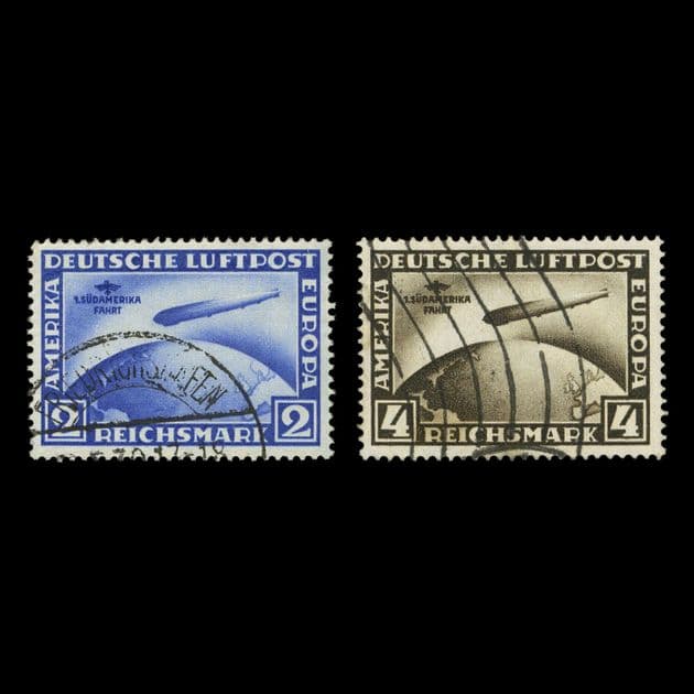 TUT5312 - Germany - Third Reich: Sudamerika Fahrt Set 2v. FU