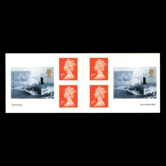 TUT6039 - GB  QEII Submarine Service Centenary Booklet