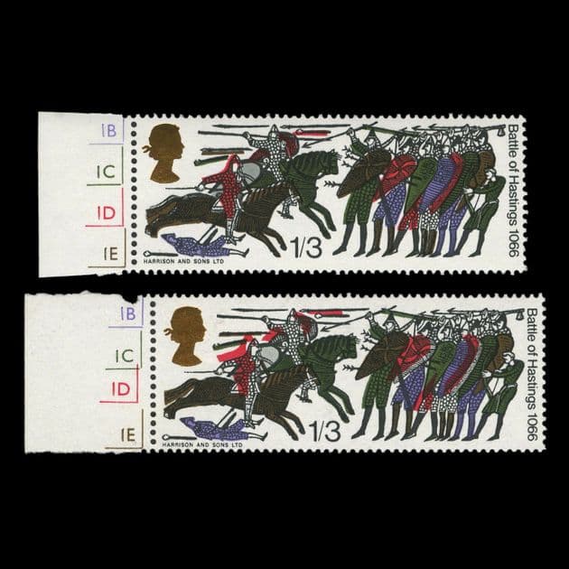 TUT6101 - GB (pre-decimal) Battle of Hastings Dramatic Red Shift UM