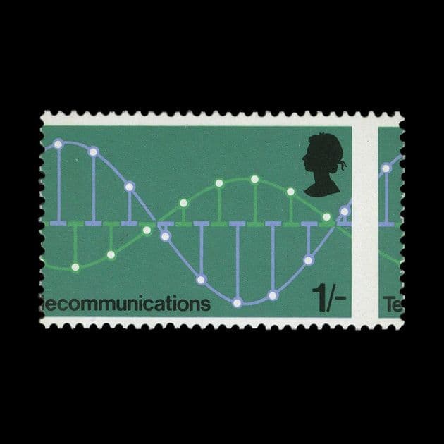 TUT6111 - GB (pre-decimal) QEII Litho De La Rue 1/- PO Tech Misperf