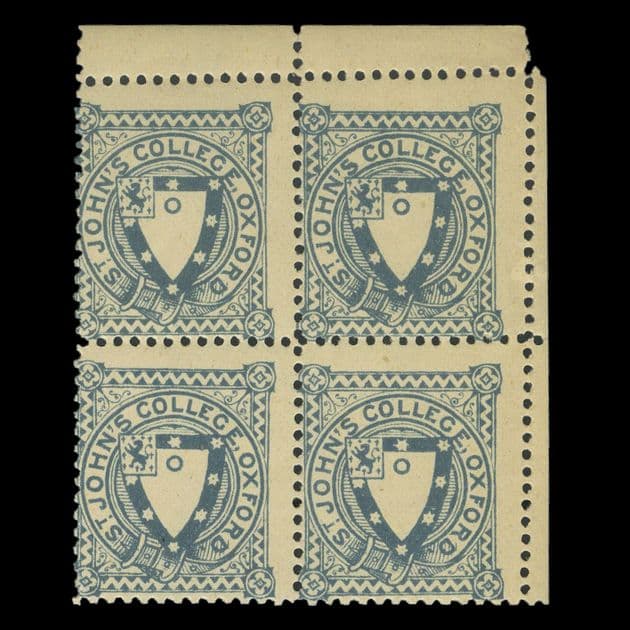 TUT6123 - GB QV St. John's College Oxford B4 UM NH OG