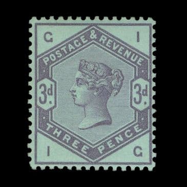 TUT6182 - GB QV Unified Issue 3d. Purple/Green Trial