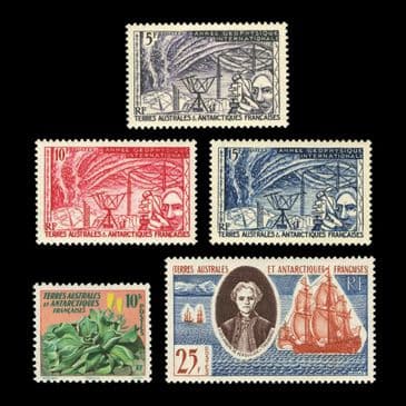 TUT6288 - France - Colonies - Three sets: Geo, Pringlea, Kerguelen UM